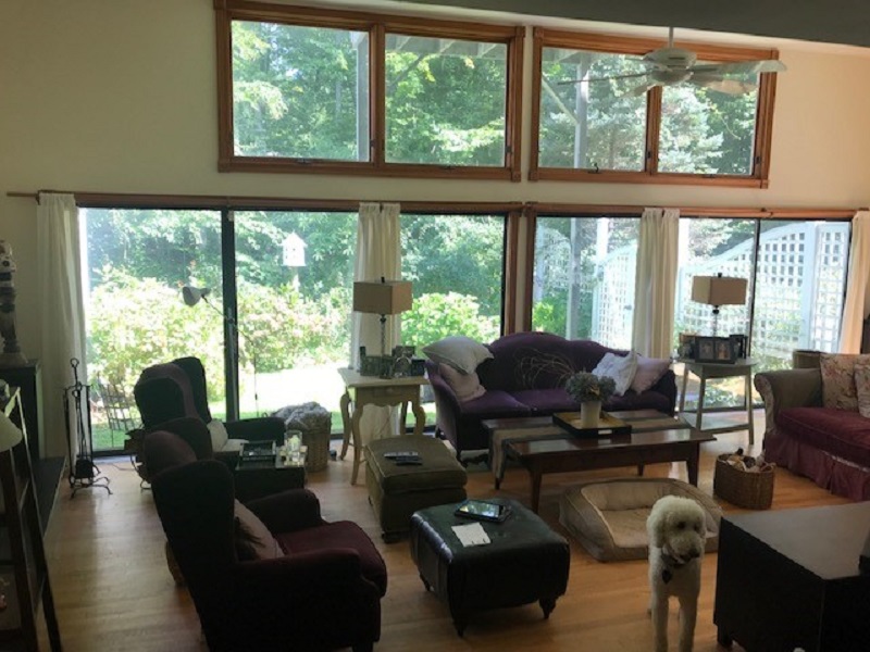 Drafty sliding doors
